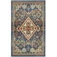 thumbnail image 3 of Nourison Revel Farmhouse Persian Blue Ivory 3' x 5' Area Rug, (3' x 5'), 3 of 8