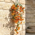 thumbnail image 5 of Artificial Petunia Hanging Vines Fake Silk Flowers for Outdoor Wall Porch Balcony, 5 of 7