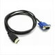 thumbnail image 3 of Cable de conversión HDMI a VGA 1080P Cable HDMI a VGA Adaptador de 1,8 m (sin chip), 3 of 3