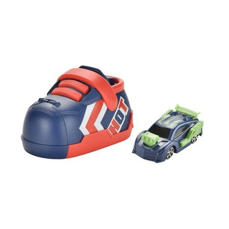 

MesaSe Innovative Car Toys Ejection Running Racing Competitive Catapult Car Toy with Shoe Shape Launcher (Red)