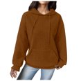 thumbnail image 1 of WEAIXIMIUNG Sweatshirts pour Femmes Sans Capuche Chats Pull Ample à Manches Longues Patchwork, 1 of 6