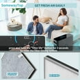 thumbnail image 3 of HE400 Filter Replacements - 2 Packs, Compatible with Purifier 4, True HEPA Cleaner for Home, H13 HEPA, Honey-comb Carbon Pre-Filter, 3 of 6