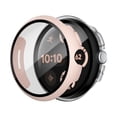 thumbnail image 1 of wonima02 2 Pack Hard PC Case for Google Pixel Watch 3 (2024) 45mm with Tempered Glass Screen Protector, High Sensitive Full Coverage Protective Bumper Cover for Pixel Watch 3 45mm Accessories, 1 of 1