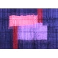 thumbnail image 1 of Ahgly Company Indoor Rectangle Abstract Purple Contemporary Area Rugs, 7' x 9', 1 of 4
