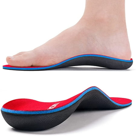 ALmi Arch Support Flat Feet Shoe Insoles for Men and Women // Comfort ...