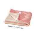 thumbnail image 3 of Beautynvta Double-Sided Wool Pet Blanket for Cats & Dogs, Waterproof Cat Blanket Washable, Soft Plush Reversible Throw Blanket for Small Medium Large Pets, 21.6x17.7 In, 3 of 6