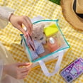 thumbnail image 2 of Verano PVC mujeres jalea Bolsa Kawaii oso claro mujeres playa viaje Bolsas Hugtrwg Para Estrenar, 2 of 4