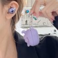 thumbnail image 3 of Cute 3D Mutant Weird Headphone Case For Samsung Galaxy Buds 2 Pro With Keychain Silicone Case For Bud 2 Anti-fall All bag Cover A For Buds 2 Pro, 3 of 5