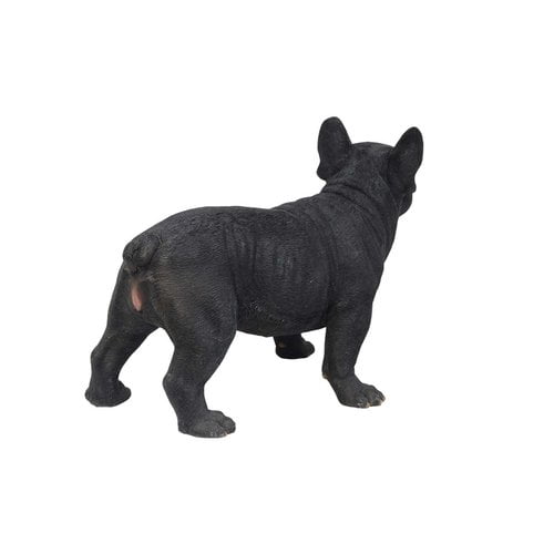 Black French Bulldog Statue