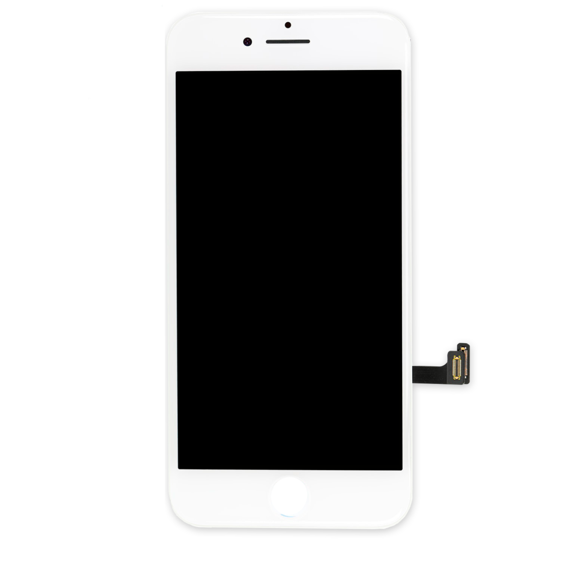 Replacement LCD Assembly With Steel Plate Compatible For iPhone 8 / SE (2020) (Aftermarket Pro: XO7 Incell) (White)