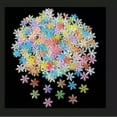 thumbnail image 3 of Decoración navideña con copos de nieve para árbol de Navidad, fiesta de bodas, hielo y nieve, confeti, bricolaje, decoración navideña hecha a mano, 3 of 6