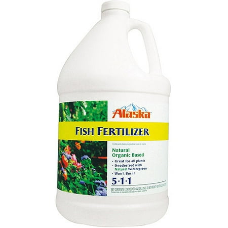 Alaska Fish Emulsion Fertilizer and Plant Food, 1