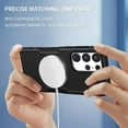 thumbnail image 4 of Magnetic Phone Case for Samsung Galaxy S23 Ultra Compatible for Magsafe, Military-Grade Shockproof Protective Case with Built-in Magnet Circle for Samsung Galaxy S23 Ultra, MS Black, 4 of 18