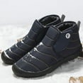 thumbnail image 2 of Men's Snow Boots, Winter Thermal Shoes, Windproof Boots With Fuzzy Lining, 2 of 10