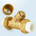 thumbnail image 6 of YIEMEEN Female Thread Brass Inline Y Type Filter Strainer Valves Water Pipe Fittings Connector Check Valves for Water/Oil/Gas, 6 of 19