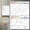 White, variant on Hivillexun Dry Erase Whiteboard. Magnetic Dry Erase Calendar Board for Fridge Includes 8 Markers - Weekly Meal Planner whiteboard, Grocery List and Notepad for Kitchen Refrigerator