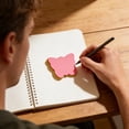 thumbnail image 7 of Under 1$ Product! Sticky Notes 2.76x2.76 Inches, Cute Bright Colors Self-Stick Note Pads, Easy to Post for Home, Office, Notebook and Daily Life Organization, Pink, 100 Sheets/Pad, 7 of 7