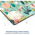 thumbnail image 5 of Mouse Pad, Cute Abstract Floral Mouse Pad for Women, Washable Square Cloth Mousepad for Office Laptop, Non-Slip Rubber Computer Mouse Pads for Wireless Mouse, Personalized Mouse Pads for Desk, 5 of 12