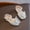 Silver, variant on Summer Bow Pearl Soft Bottom Girls Princess Sandals for 1 2 3 4 5 67 8 9 10 11 12 years old kids
