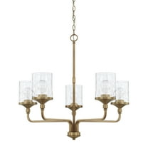 Capital Lighting 428851-451 Colton 5 Light 28" Wide Chandelier - Brass