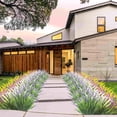 thumbnail image 5 of Xiao Hua 12 paquetes de plantas artificiales de exterior con césped artificial y flores, resistentes a los rayos UV, para decorar jardineras, porches y ventanas (blanco), 5 of 5