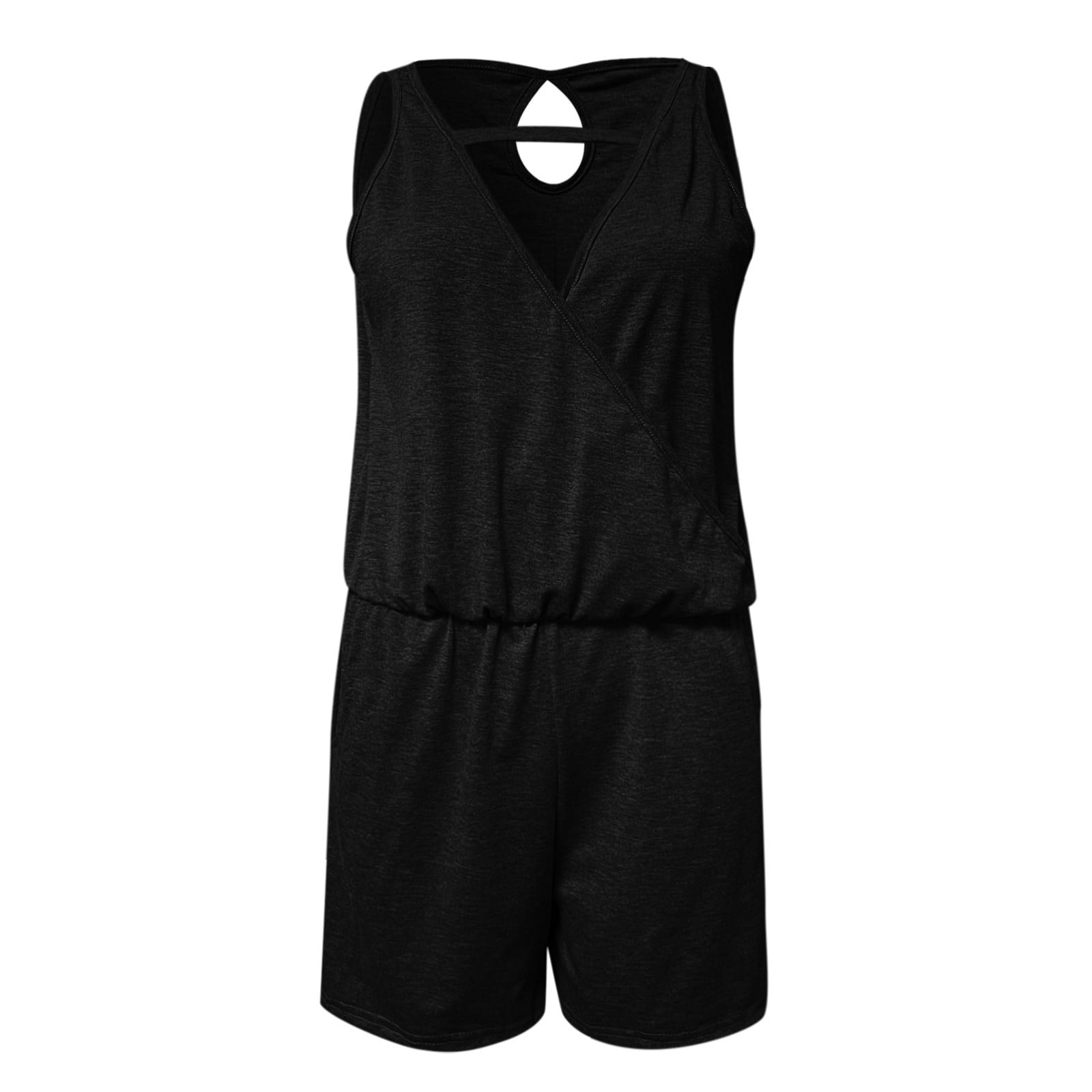 TOWED22 Short Sleeve Jumpsuit For Women,Jumpsuit for Women Rompers
