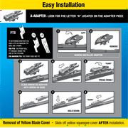 Rain-X Silicone Endura Premium All-Weather 24 Windshield Wiper Blade