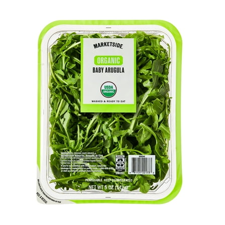 Marketside Organic Baby Arugula Salad, 5 oz Clam Shell (Fresh)