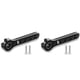 thumbnail image 1 of 2X Cuerno de Servo de Brazo de Dirección de Metal de 25 T para 1/10 RC Crawler para Scx10 Trx4 -6, Piezas Negras, 1 of 5