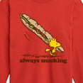 thumbnail image 3 of Peanuts - Always Snacking - Toddler & Youth Long Sleeve Graphic T-Shirt, 3 of 6