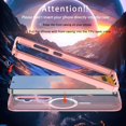 thumbnail image 5 of Dteck Built-in Screen Protector Case for Samsung Galaxy S24 Plus,Compatible with Mag-Safe Slim TPU+PC Full-Body Stylish Shockproof Protective Transparent Cover,Pink, 5 of 7