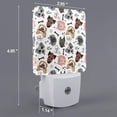 thumbnail image 2 of Sikiie Hip Hop Dog Led Night Light, Warm White,Cool White Lights for Bathroom,Hallway,Bedroom, Kids Room-EU, 2 of 7