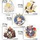 thumbnail image 2 of Genshin Impact Hutao Broche Pin - Hutao Personajes Cosplay Esmalte Broche Solapa Pin - Regalo para fanáticos, mujeres y niñas Kong -, 2 of 5