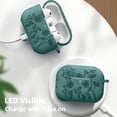 thumbnail image 6 of Comvin Compatible with AirPods Pro 3 Case Cover with Cleaner Kit, Cute Flower Engraved Silicone Protective Case for Apple Airpods Pro 3rd Generation (2025), 6 of 9