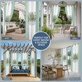 thumbnail image 3 of Outdoor Curtains for Patio Waterproof, Botanical&nbsp;floral Grommet Gazebo Curtains Drapes for Porch, Pergola,Backyard,Outside, Privacy Panel 54 x 108 Inch, Retro Watercolor Eucalyptus Leaves Green, 3 of 9