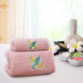 thumbnail image 4 of Fiudx Liquidación De Ahorros De Verano Conjunto De Terciopelo Coral, Serie Little Dinosaur, Conjunto De Madre Absorbente De Agua Suave, Bufanda, 4 of 5