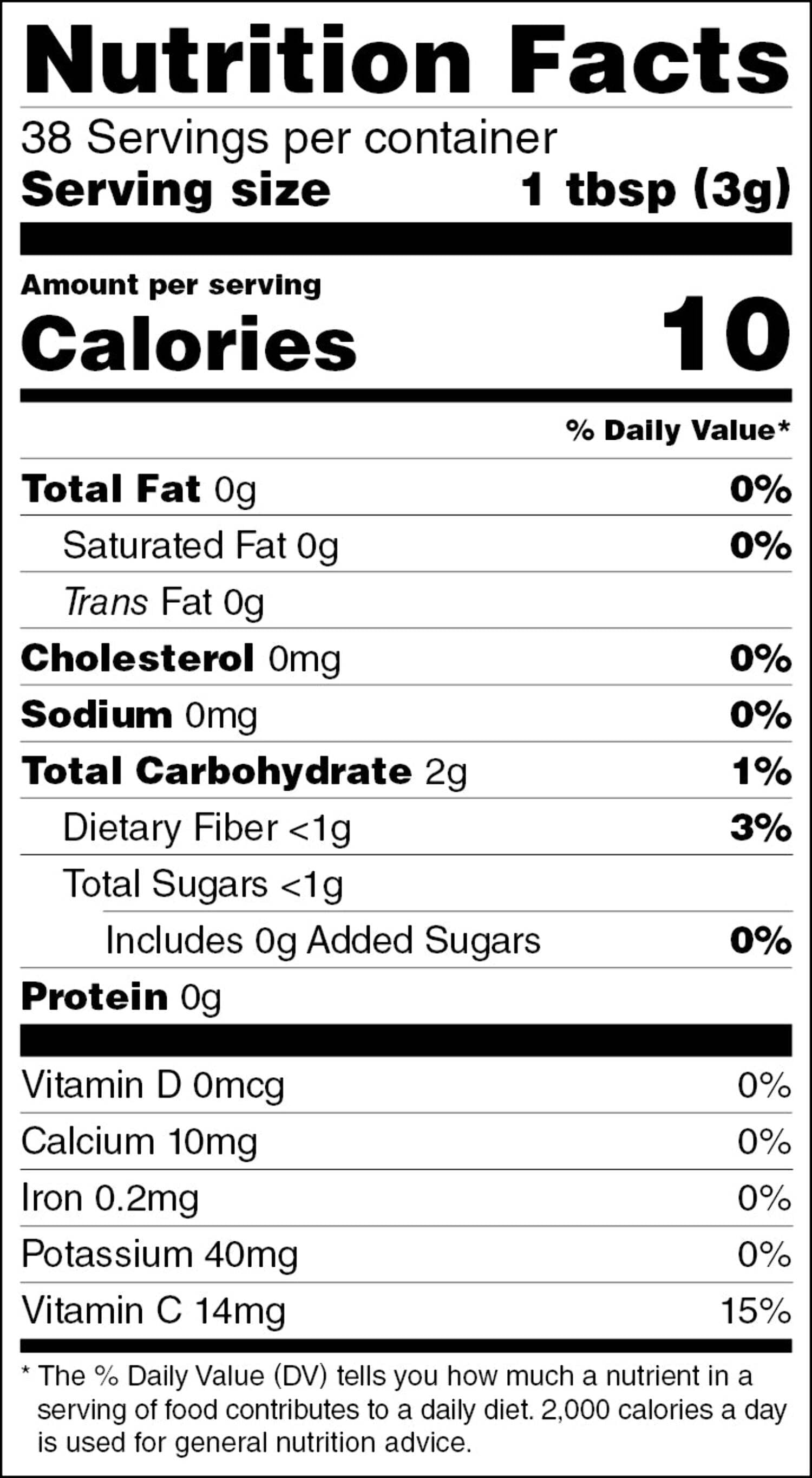 Freeze-Dried Lemon 4oz