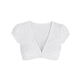 thumbnail image 4 of Womens Short Sleeve Shirts Casual Summer Tops Loose Fit Trendy Vacation Outfits, 4 of 4