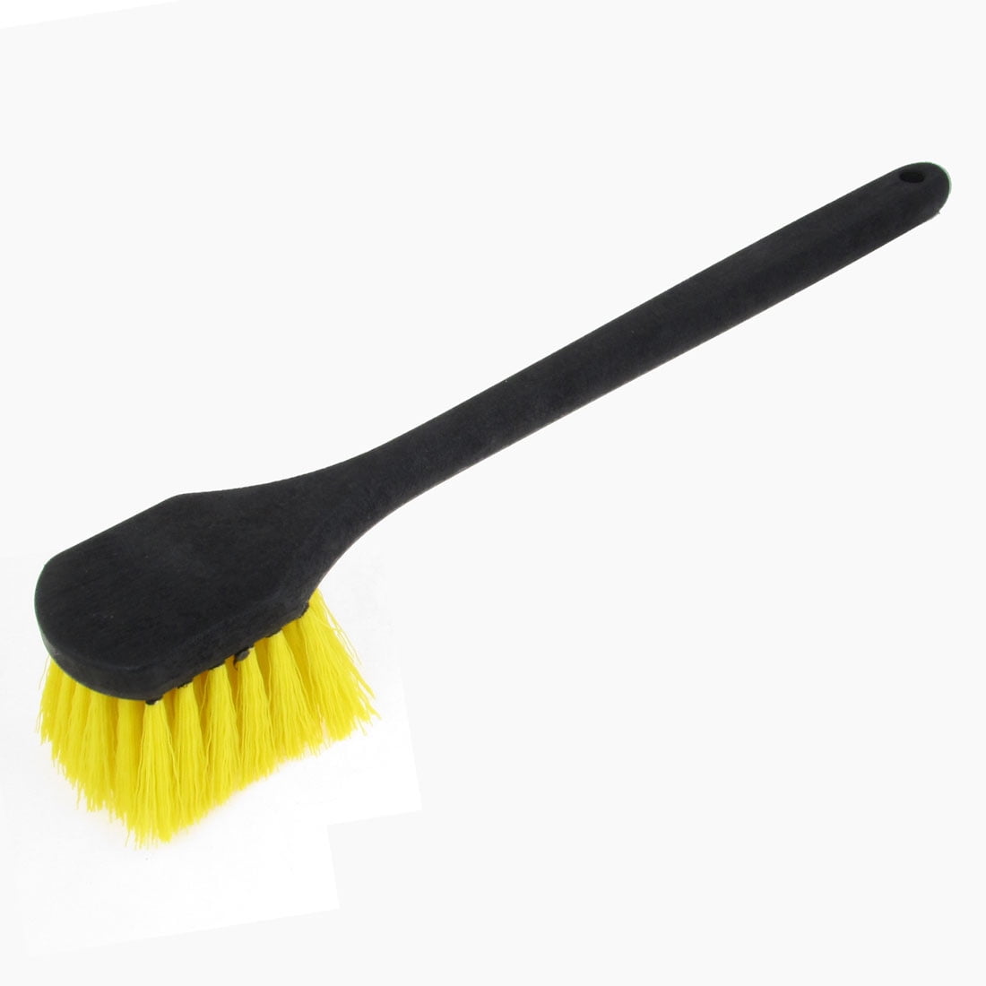 Nonslip Handle Car Carpet Scrubbing Brush Cleaner Black Yellow 52cm