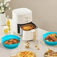 thumbnail image 6 of LYCAQL Air Fryer Silicone Liners Pot Reusable Air Fryer Silicone Basket Bowl for 3 to 5 qt Airfryer Silicone Liner Replacement Heat Reusable Baking Tray Mats For Easy Cleaning And Cooking, 6 of 6