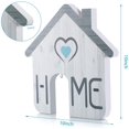 thumbnail image 4 of Home Interchangeable Decorative Sign Seasonal Home Wooden Sign DIY Home Table Decoration Set with 15 Pieces Holiday Signs Wooden Decorative Sign for Room Table, 4 of 7