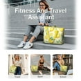 thumbnail image 5 of Tote Bag for Women - Lemon Shoulder Bag - Large Utility Work Duffle Bag with Zipper Handbag for Travel, Work, Sprots, 5 of 5
