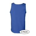 thumbnail image 3 of Gildan - Ultra Cotton® Tank Top - 2200 - 3 Pack - Multi-Pack - Royal - Size: M, 3 of 3