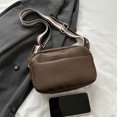 thumbnail image 4 of Mini Square Bags Wide Band Messenger Bag Versatile Crossbody Bag Shoulder Bag for Women Girl Casual Trendy Leather Ba, 4 of 4