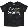 thumbnail image 3 of Inktastic Ringbearer Ring Security White Text Boys or Girls Toddler T-Shirt, 3 of 5