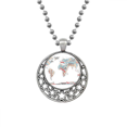 thumbnail image 1 of Global Map Country Geography Wordcloud Necklaces Pendant Retro Moon Stars Jewelry, 1 of 3