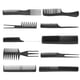 thumbnail image 1 of Peluquería peluquería Peinado PEP PEG Maquillaje Peinado Herramienta de aseo, 10 PCS / SET Jooan Hogar, 1 of 2