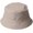 Khaki, variant on CoCopeaunts Beach Bucket Hat for Women Double Sided Men Solid Color Summer Fishing Cap Casual Shade Wide Brim Fisherman Hat