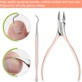 thumbnail image 1 of Cortau?as profesional de acero inoxidable para u?as de los pies Para Uñas Octpeak  NO, 1 of 7