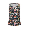 thumbnail image 5 of Goofa Autumn Fox Owl Printed Womens Workout Tops for Women Sleeveless Yoga Shirts Athletic Running Tank Tops Sleeveless Gym Clothes Workout Apparel-Large, 5 of 9